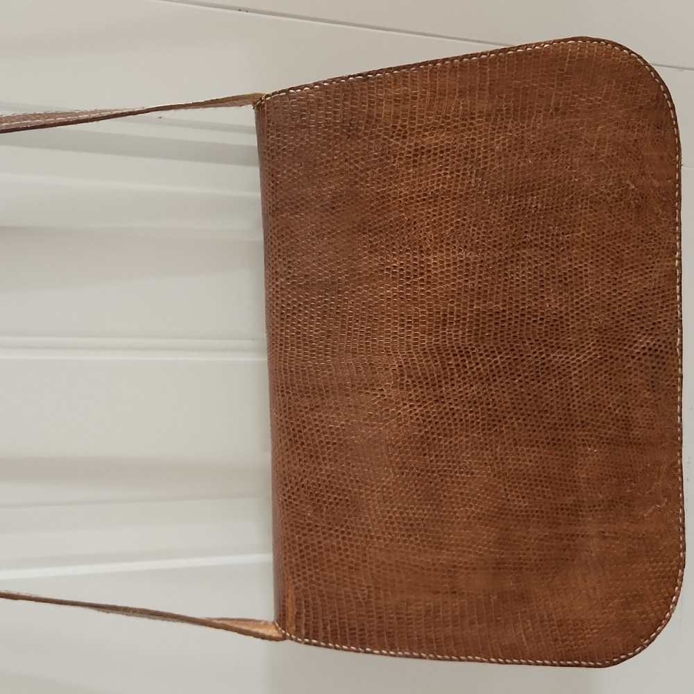 Gorgeous Vintage Reptile Skin Crossbody Bag